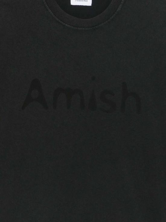  아미시 반팔 티셔츠 AMU145CN202154TSHIRTC0020 Black - AMISH