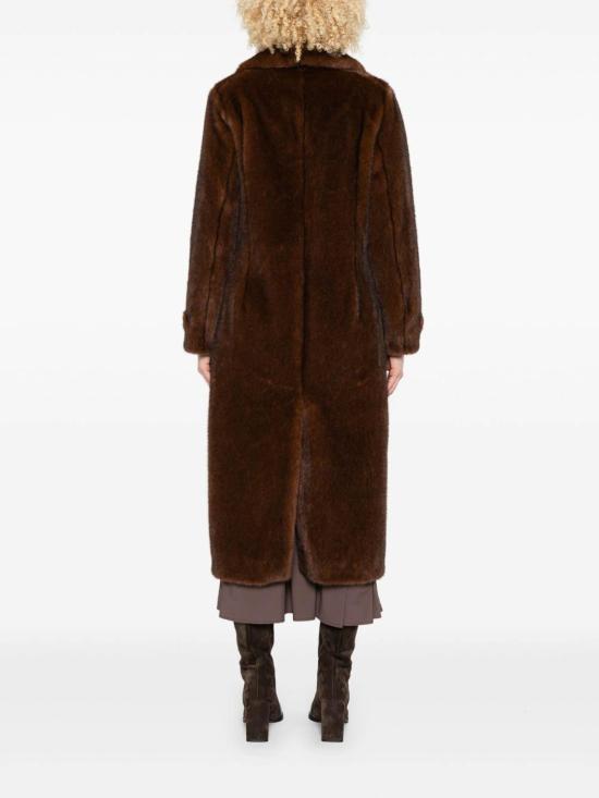 25FW 에르노 얼터너티브 멜란지 밍크 퍼 코트 GC000545D127398800 BROWN - HERNO