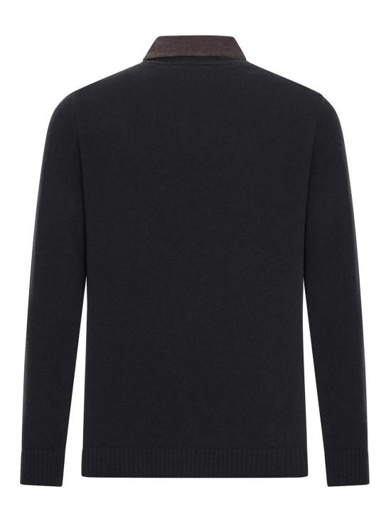 26FW 로베르토 콜리나 폴로 티셔츠 253M37002SUM37SU09 Black - ROBERTO COLLINA