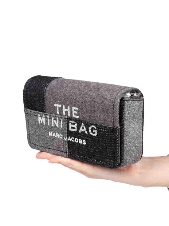 25FW 마크제이콥스 데님 패널 더 미니 백 2F5SMN007S02013 Black - MARC JACOBS