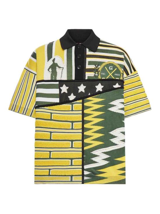 25FW 피디에프 폴로 티셔츠 DFM07006MC075NWASHNWASH Multicolour