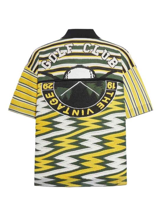 25FW 피디에프 폴로 티셔츠 DFM07006MC075NWASHNWASH Multicolour - PDF