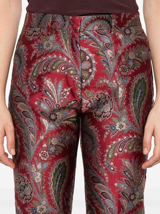  에트로 수트 팬츠 99TJS72WREA0003S9865 Red - ETRO