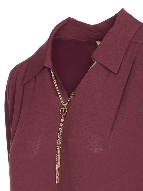 25FW 트윈셋 셔츠 252TP229105609 Red - TWINSET