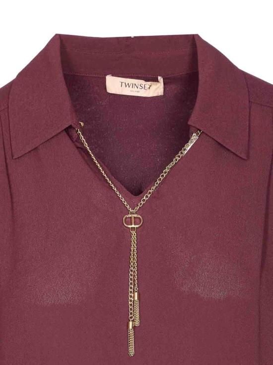 25FW 트윈셋 셔츠 252TP229105609 Red - TWINSET