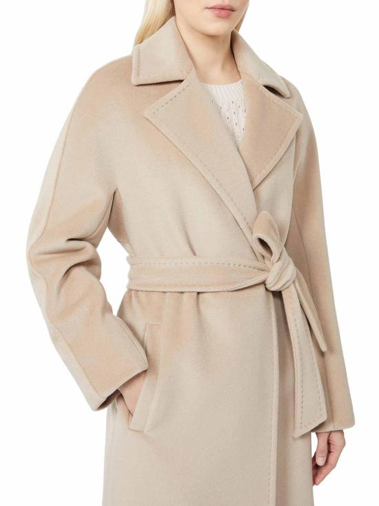 25FW 막스마라 더블 브레스트 미디 코트 2526016112600020 Nude Neutrals - MAX MARA