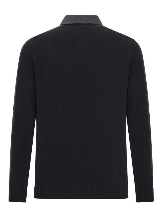 26FW 로베르토 콜리나 폴로 티셔츠 253M37002SUM37SU18 Black - ROBERTO COLLINA