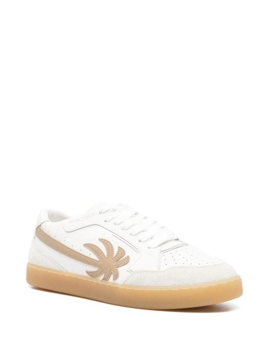 25FW 팜앤젤스 NEW PALM 뉴 팜 1 로우탑 스티커즈 PMIA099F25LEA0010161 White - PALM ANGELS