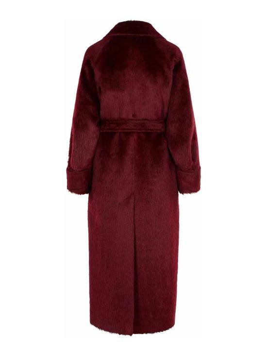  막스마라 알파카 울 롱 코트 2521016373003 Red - MAX MARA