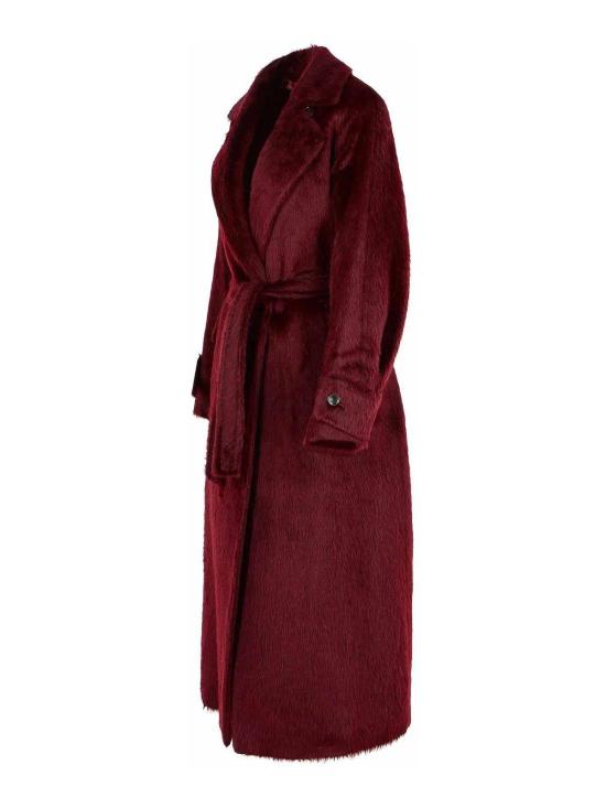  막스마라 알파카 울 롱 코트 2521016373003 Red - MAX MARA