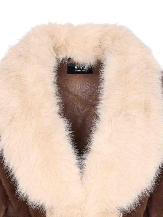 25FW 브이73 무스탕 73C19EX01MARRBEIGE Brown - V73