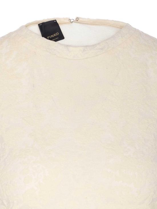 25FW 핑코 긴팔 티셔츠 105697A2TWC03 White - PINKO