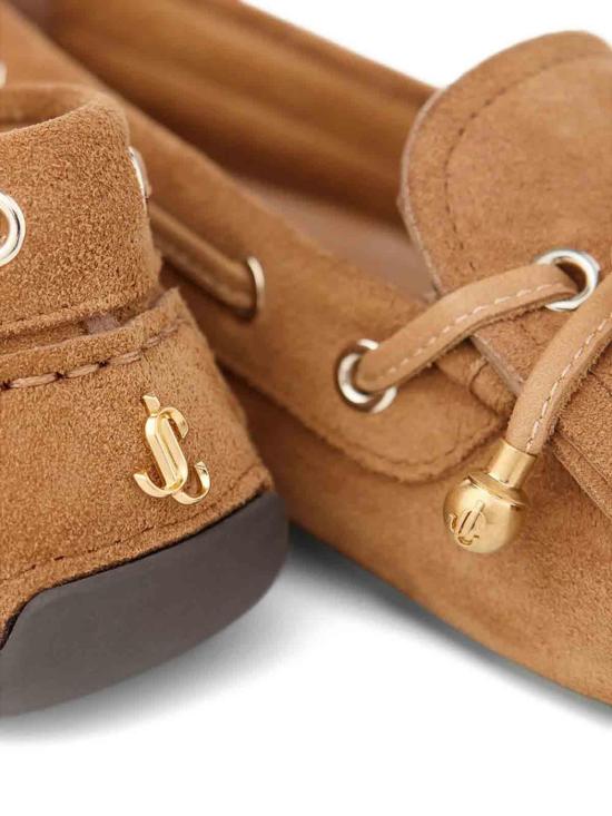  지미추 로퍼 MANONFQWOTOGOL Brown - JIMMY CHOO