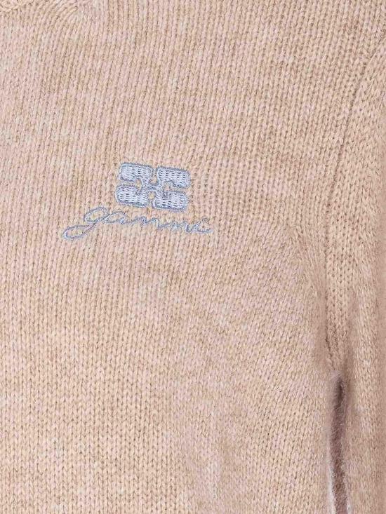  가니 가디건 K2594934 Beige - GANNI