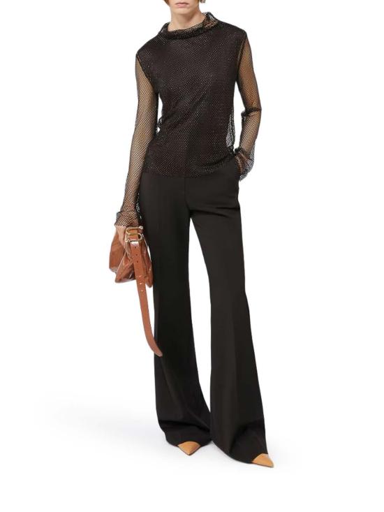  스포트막스 반팔 티셔츠 2522946061600000 Black - SPORTMAX