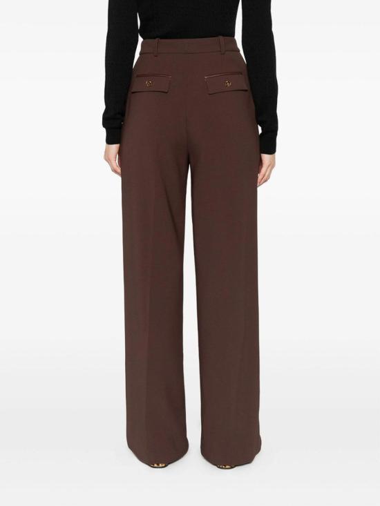 25FW 엘리자베타프랜치 스트레이트 팬츠 PA12556E2EA3 Brown - ELISABETTA FRANCHI