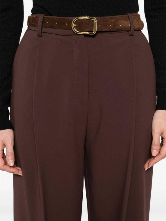25FW 엘리자베타프랜치 스트레이트 팬츠 PA12556E2EA3 Brown - ELISABETTA FRANCHI
