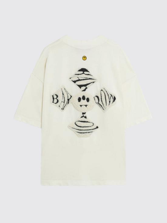 25FW 바로우 반팔 티셔츠 F5BWUATH063 002 White - BARROW