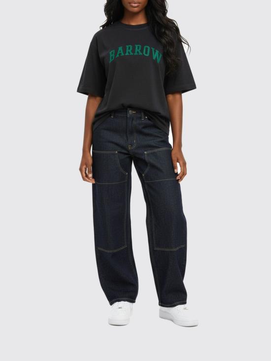 25FW 바로우 반팔 티셔츠 F5BWWOTH029 251 Grey - BARROW