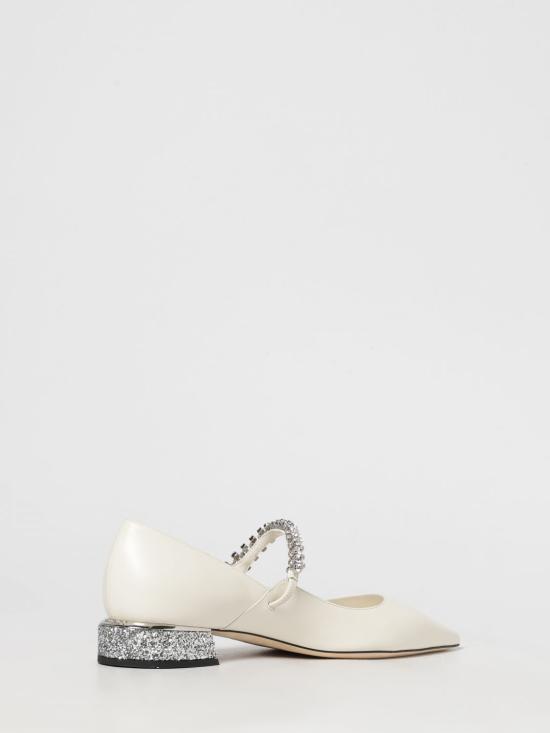 25FW 지미추 뮬/슬리퍼 BINGPUMPFLATNXJ LATTE SILVER Milk - JIMMY CHOO