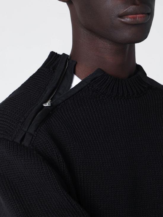 25FW 오에이엠씨 스웨터 PCM2OK04AFL002 99 Black - OAMC