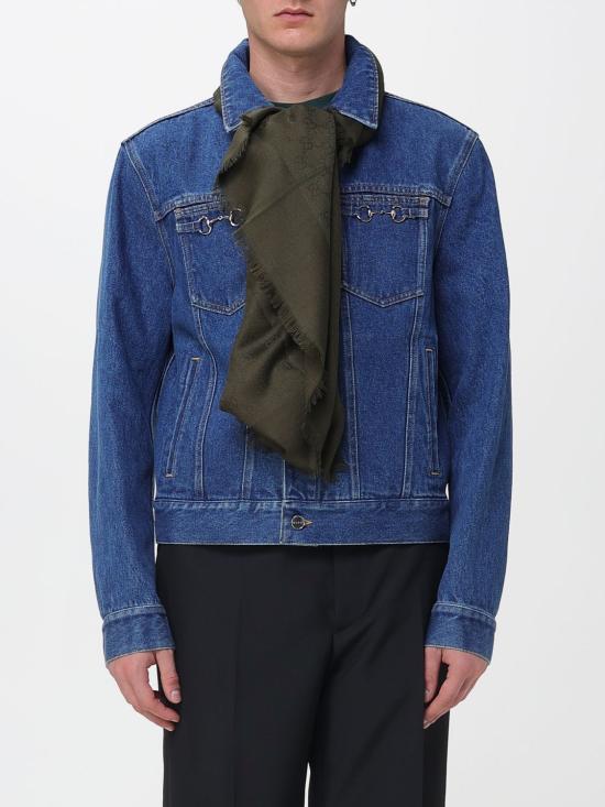 25FW 구찌 머플러/스카프 8094994G930 3000 Green - GUCCI