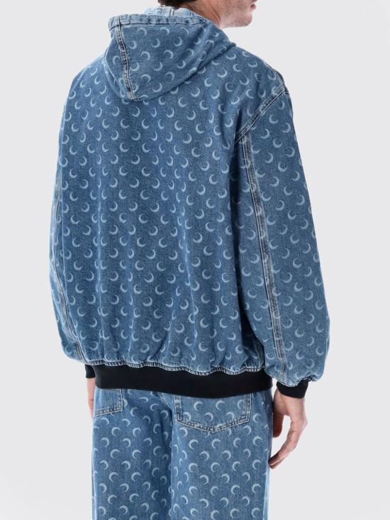 25FW 마린세르 데님 자켓 MJA071BCCDEN0002 BL05 Blue - MARINE SERRE