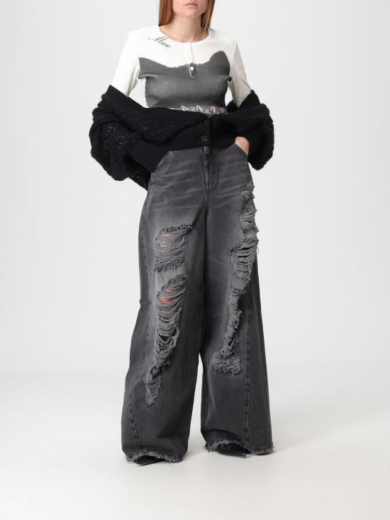 25FW 블루마린 반팔 티셔츠 2T100A C1039 White - BLUMARINE