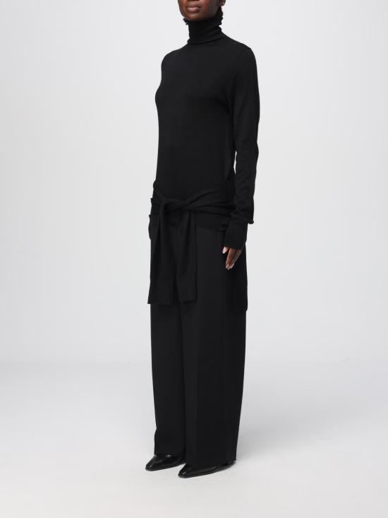 25FW 토템 스웨터 254WRT0615YA0087 001 Black - TOTEME