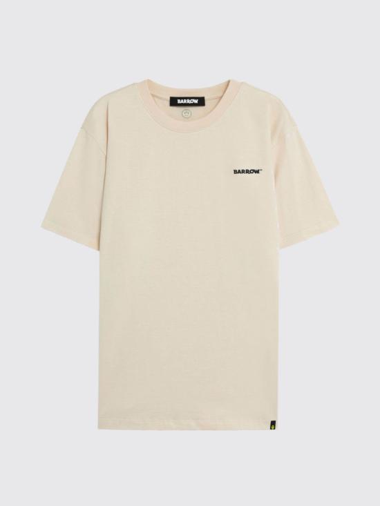 25FW 바로우 반팔 티셔츠 F5BWUATH070 013 Cream - BARROW