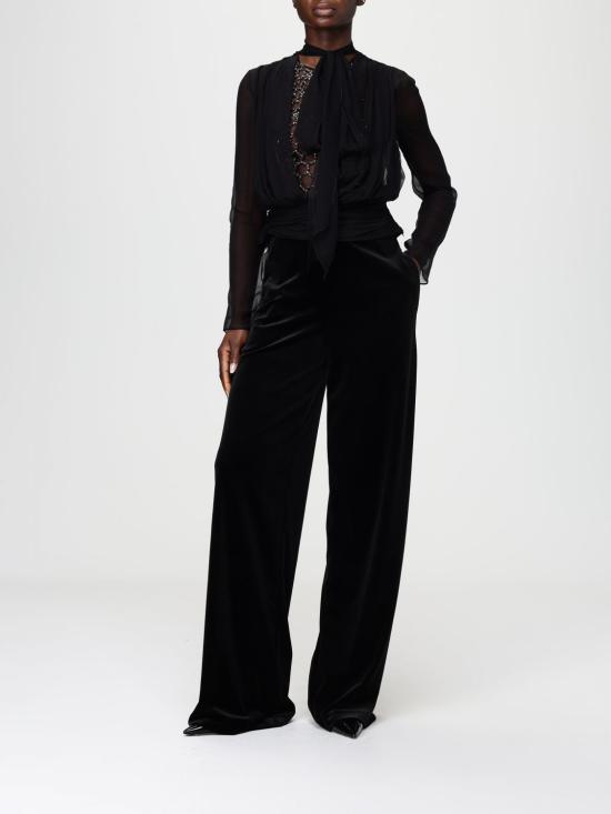 26SS 알베르타 페레티 블라우스 02175114 0555 Black - ALBERTA FERRETTI