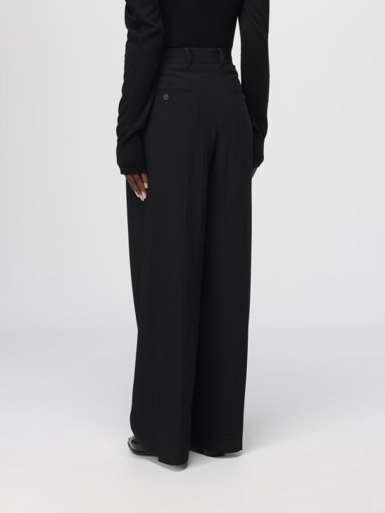 25FW 토템 스트레이트 팬츠 254WRB0303FB0475 001 Black - TOTEME
