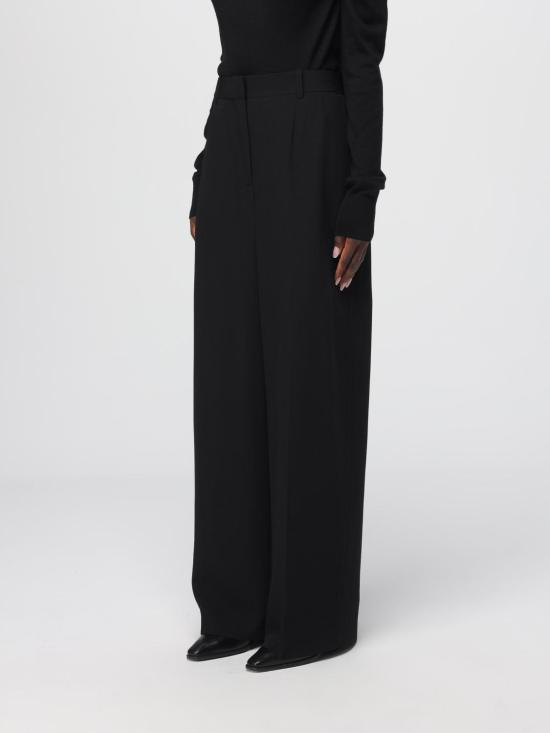 25FW 토템 스트레이트 팬츠 254WRB0303FB0475 001 Black - TOTEME