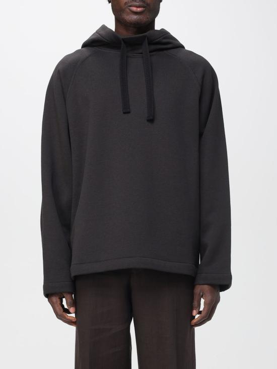 25FW 르메르 긴팔 티셔츠 TO1453LJ1047 999 Black