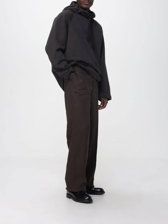 25FW 르메르 긴팔 티셔츠 TO1453LJ1047 999 Black - LEMAIRE