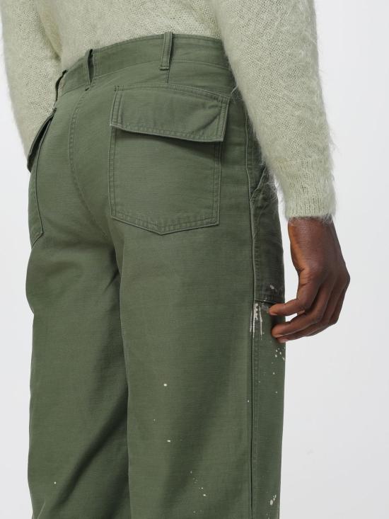 25FW 오라리 스트레이트 팬츠 A25AP01BP OLIVE GREEN Olive - AURALEE