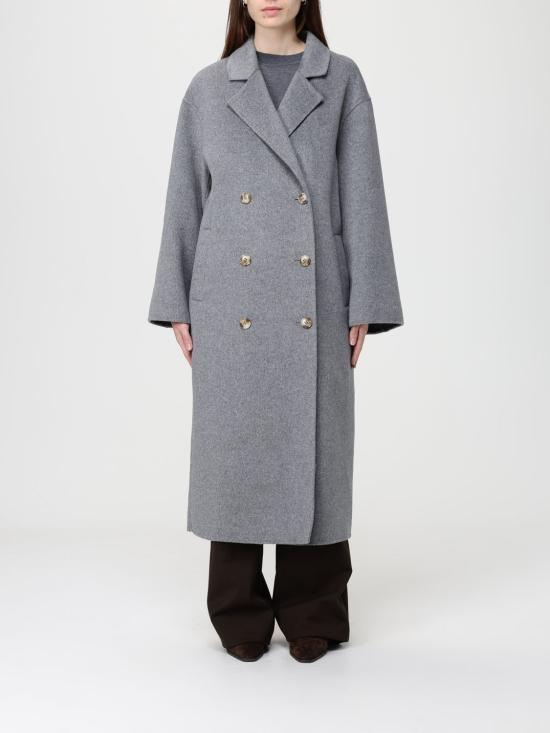 25FW 루루 스튜디오 코트 BORNEO LDS GREY MELANGE Grey