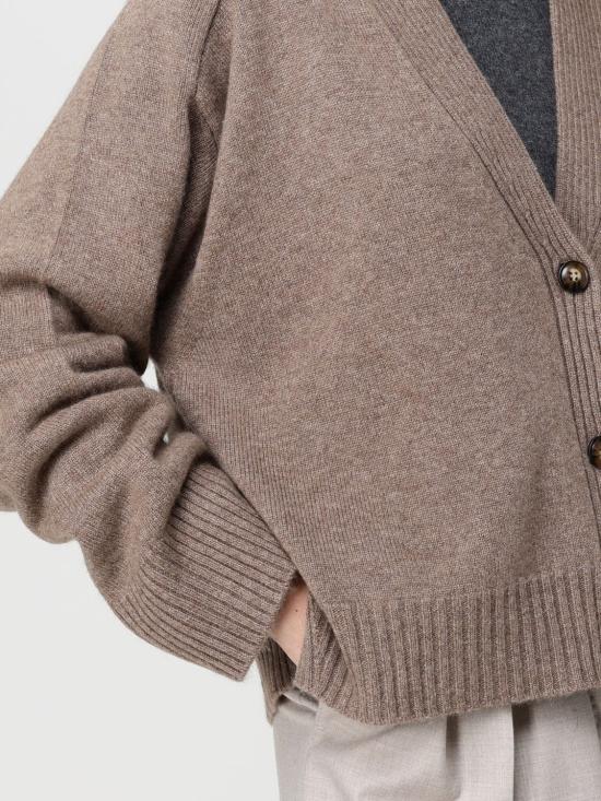 25FW 루루 스튜디오 스웨터 KAIA LDS TAUPE MELANGE Grey - LOULOU STUDIO