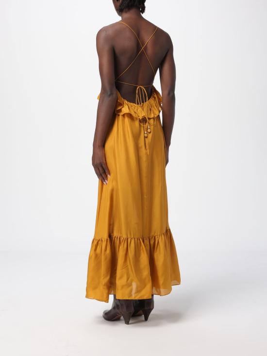 25FW 짐머만 롱 원피스 4522DSS251 GLD Gold - ZIMMERMANN