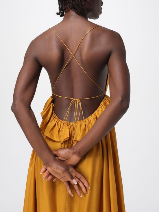 25FW 짐머만 롱 원피스 4522DSS251 GLD Gold - ZIMMERMANN