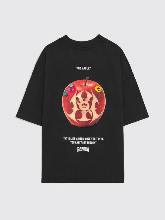 25FW 바로우 반팔 티셔츠 F5BWUATH037 251 Grey - BARROW