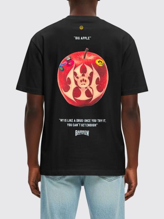 25FW 바로우 반팔 티셔츠 F5BWUATH037 251 Grey - BARROW