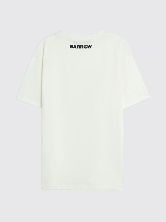 25FW 바로우 반팔 티셔츠 F5BWUATH123 002 White - BARROW