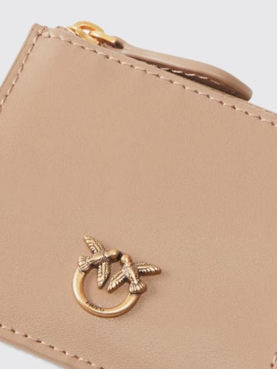 25FW 핑코 지갑 100251A0F1 D01Q Beige - PINKO