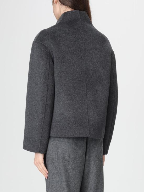 25FW 루루 스튜디오 코트 MEYER ANTHRACITE MELANGE Charcoal - LOULOU STUDIO