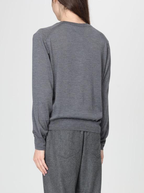 25FW 루루 스튜디오 스웨터 JULIO ANTHRACITE MELANGE Charcoal - LOULOU STUDIO