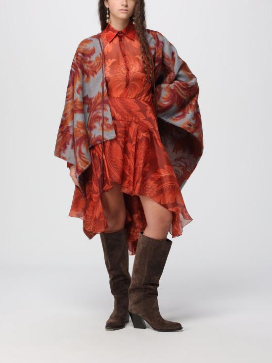 25FW 에트로 블라우스 WRIA002899SA1K2 X0852 Red - ETRO