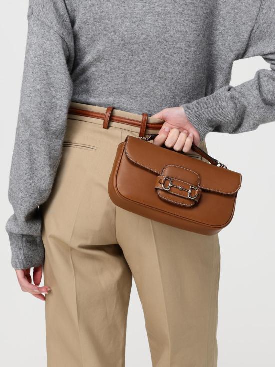 25FW 구찌 토트백 815206AAEFH 2718 Brown - GUCCI