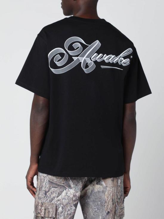 25FW 어웨이크 NY 반팔 티셔츠 TS002 BLK Black - AWAKE NY