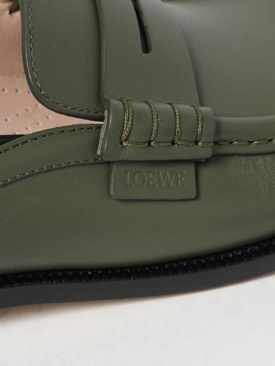 25FW 로에베 로퍼 M816290X47 4382 Green - LOEWE